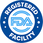 Made in an FDA registered facility roundel used in the Gelagen artwork