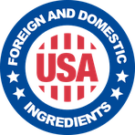 Foreign and domestic ingredients seal used in the Gelagen artwork